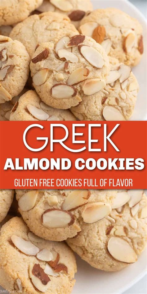 Greek Almond Cookies