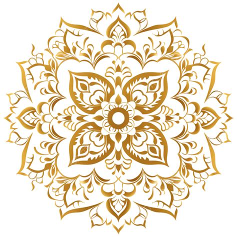 Thai Pattern Gold Pattern Thai Pattern Symmetric Pattern Png