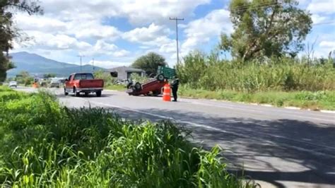 Un Hombre Resulta Herido Tras Volcar En La Carretera Salvatierra