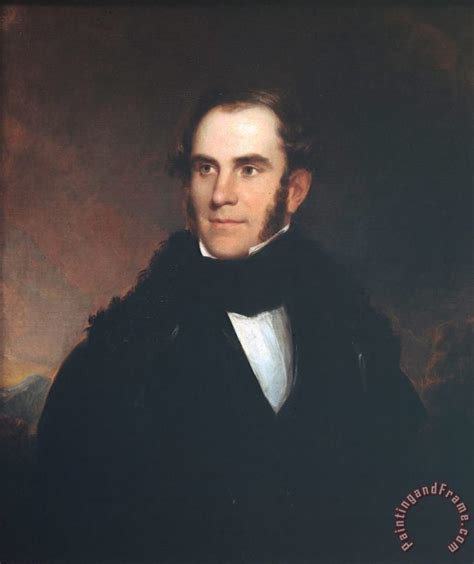 Asher Brown Durand Portrait of Thomas Cole painting - Portrait of ...