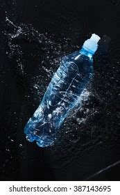 Bottle Pure Water Splash Around Stock Photo 387143695 Shutterstock