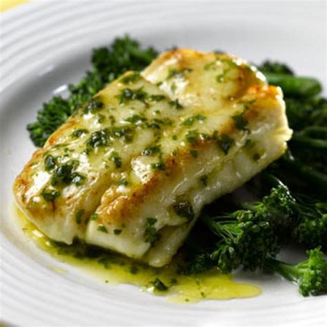 Pan Fried Hake With Lemon And Herb Butter Sauce Recipe Main Course With