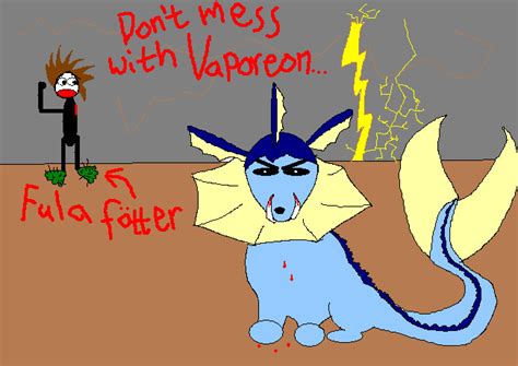 Ugly Vaporeon By Ingenjambalayatack On Deviantart