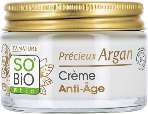 LÉA NATURE SO BiO étic Crème Anti Âge Jour Précieux Argan Corrige