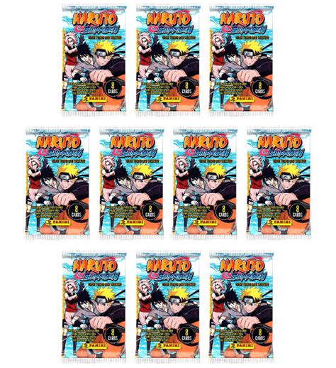 Panini Naruto Shippuden Hokage Trading Cards Bustine Stickerpoint