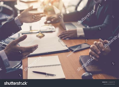 Business Lawyer Team Working Together Lawyer Stock Photo 1126620179