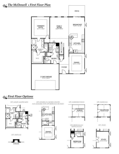 New Homes For Sale In The Triad Nc Eastwood Homes Floor Plans How