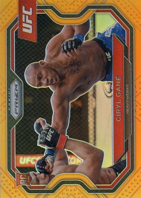 Ciryl Gane Prizm Ufc Fotl Gold Shimmer Price Guide Sports