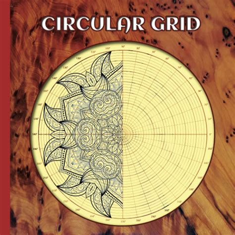 Amazon.com: Circular Grid Notebook: Circular Grid Sketchbook for ...