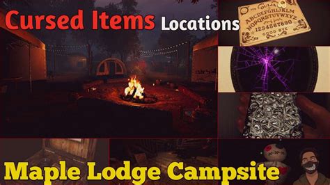 HINDI Spawn Locations Of Cursed Items On MAPLE LODGE CAMPSITE