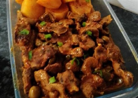 Moela De Galinha Batatas Receita Por Ivone Braga Cookpad