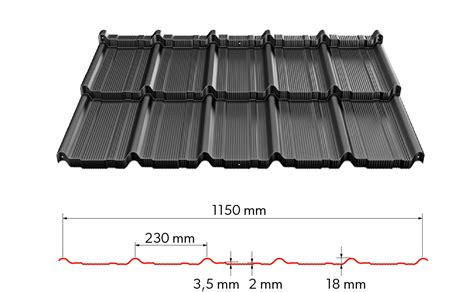 Dachpfannenprofil Paneele Dachbaustoffe Shop