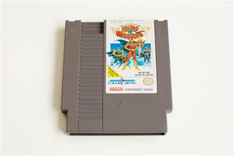 Vintage Nes Flying Warriors Nintendo Game Cleaned Tested And Etsy Nes