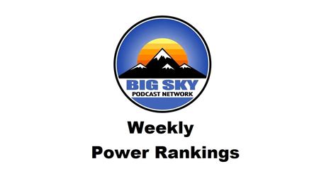 Bspn Big Sky Conference Power Rankings Week 4 First Round Of