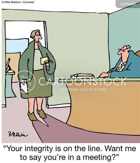 Cartoon – Your Integrity is on the line | HENRY KOTULA