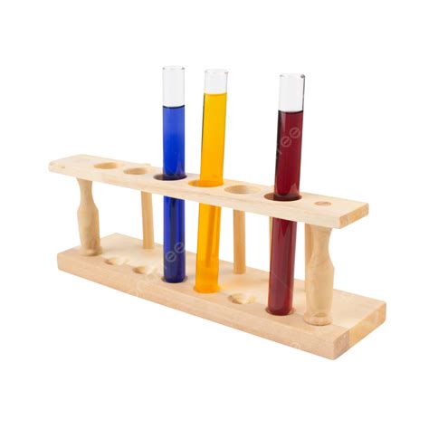 Test Tube Rack Clipart Vector Test Tube Rack Wooden Liquid Glass Test