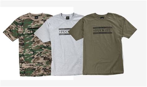 T Shirty Huf Fuck It