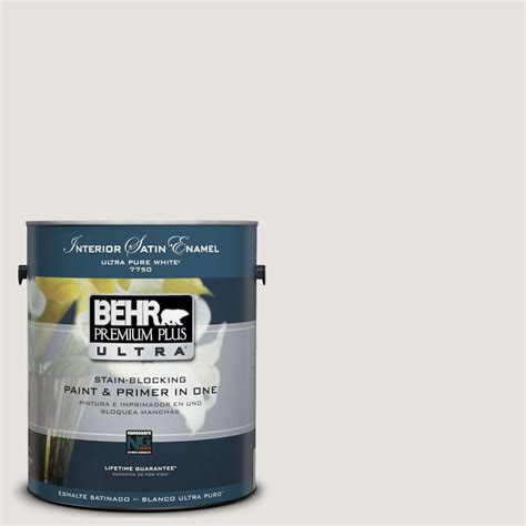 Behr Premium Plus Ultra Gal Ul White Opal Interior Satin