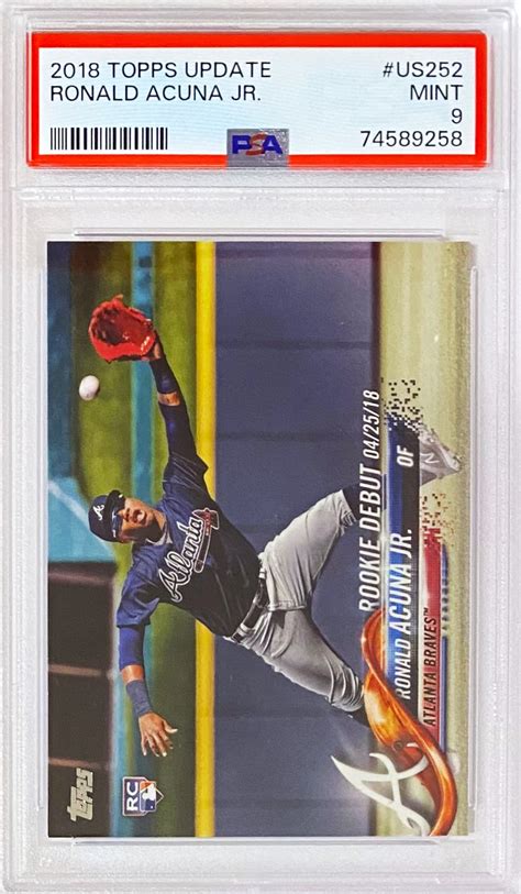 Ronald Acuna Jr Topps Update Series Baseball Atlanta Braves