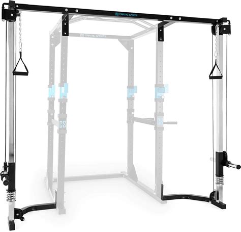 Capital Sports Tremendour Power Rack Pulley System Cable Crossover