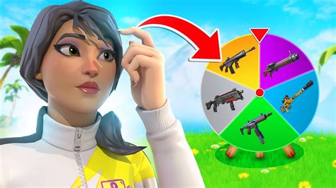 ROULETTE ALÉATOIRE CHALLENGE sur FORTNITE YouTube