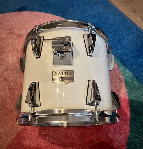 Tama Granstar Custom 11 Tom SUPER RARE 1987 Piano White Reverb