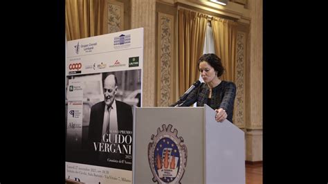 Intervento Al Premio Per Giornalisti Guido Vergani Arianna