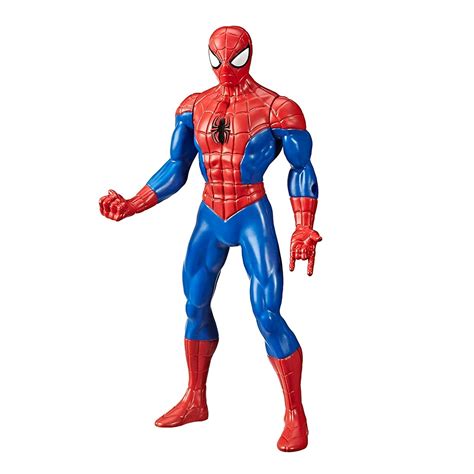 Boneco Marvel Olympus Homem Aranha Vermelho E Azul 24cm Brinquedos