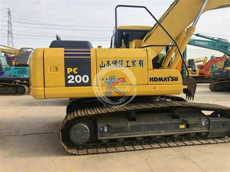 Japanese Komatsu Pc Used Digger Tons Medium Machine Second Hand