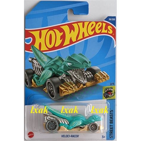 Hot Wheels Veloci Racer Street Beasts K Case Nd Color Shopee Singapore