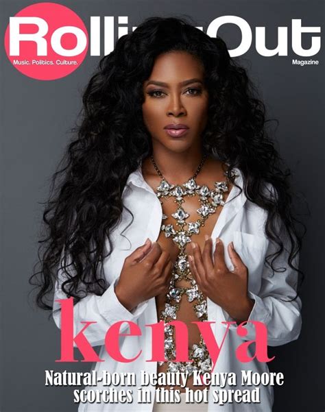 The Softer Side Of Kenya Moore Rolling Out Kenya Moore Model