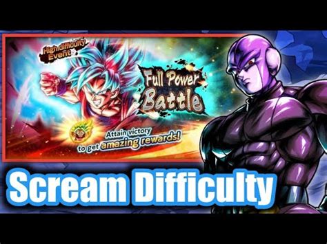 Best Team For The Blue Kaioken Goku Full Power Battle Scream Difficulty