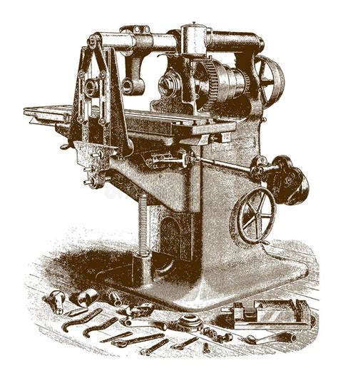 Milling Engraving Machine Stock Illustrations 649 Milling Engraving