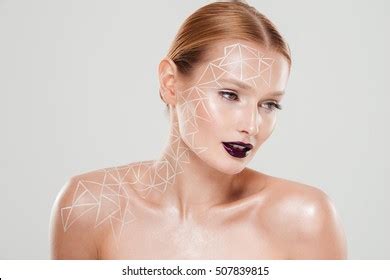 Nude Woman Body Art Looking Camera Stock Photo Shutterstock