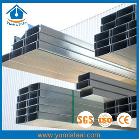 Lightweight C Channel Purlins For Steel Shed Buildings Metal C