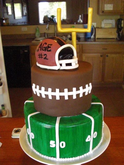 The Cake Shoppe: Football Birthday Cake