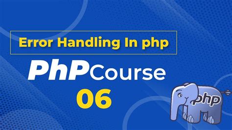 Error Handling In Php Display Errors Youtube