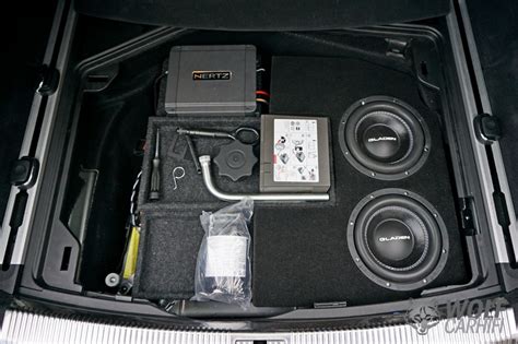 Audi A6 Subwoofer Nachrüstung mit original Bose Soundsystem Wolfcarhifi