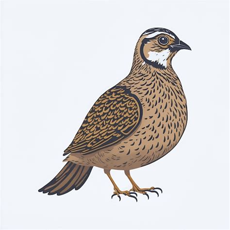 Premium Vector Vector Illustration Of Cute Quail Bird Head Icon