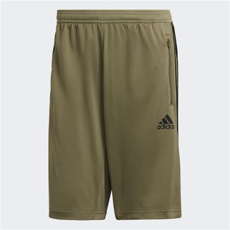 Adidas Designed To Move Stripes Primeblue Shorts Green Free