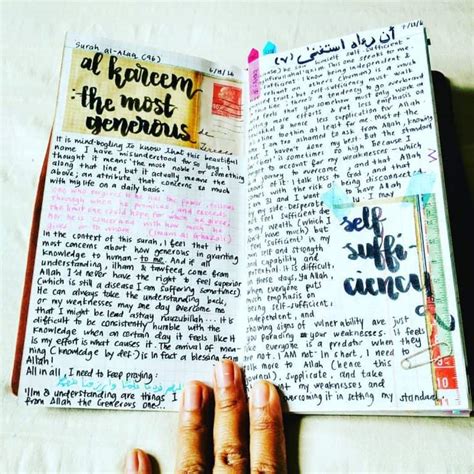 Quran Journaling Spreads