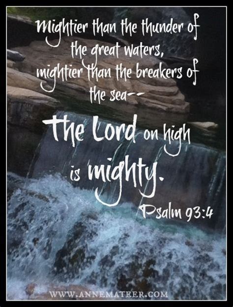 Bible Verses Psalm 93:1-5 KJV The Lord Reigneth, He Is, 46% OFF