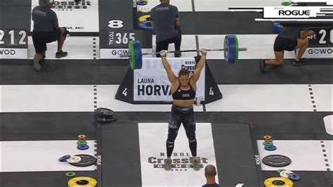 Crossfit Games 2023 Womens Event 9 Olympic Total Final Heat