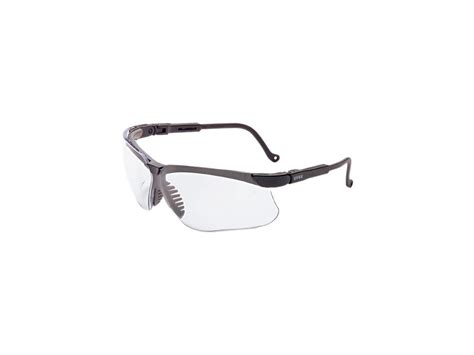 Uvex S X Genesis Safety Eyewear Black Frame Clear Lens