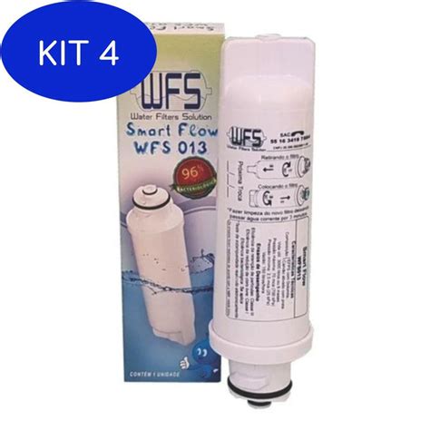 Kit Filtro Refil Purificador De Agua Bebedouro Electrolux No Shoptime