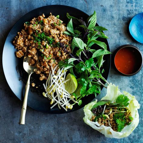 Thai Chicken Lettuce Wraps | Williams-Sonoma Taste