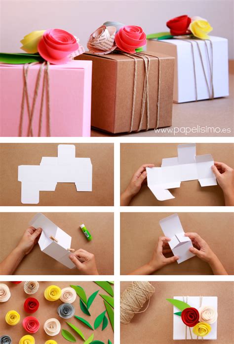 C Mo Decorar Cajas De Regalo Para Boda Papelisimo