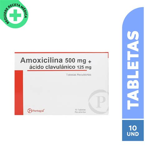 Amoxicilina Mg Acido Clavul Nico Mg X Tab Pharma Today