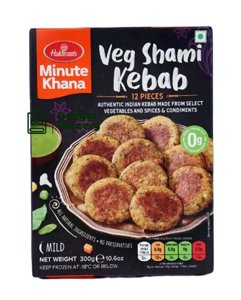 Haldirams Veg Shami Kabab G Budget Grocery