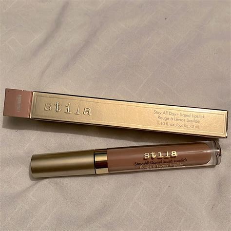 Stila Makeup Nib Stila Stay All Day Liquid Lipstick Nude Caramello Ulta Lipgloss Poshmark
